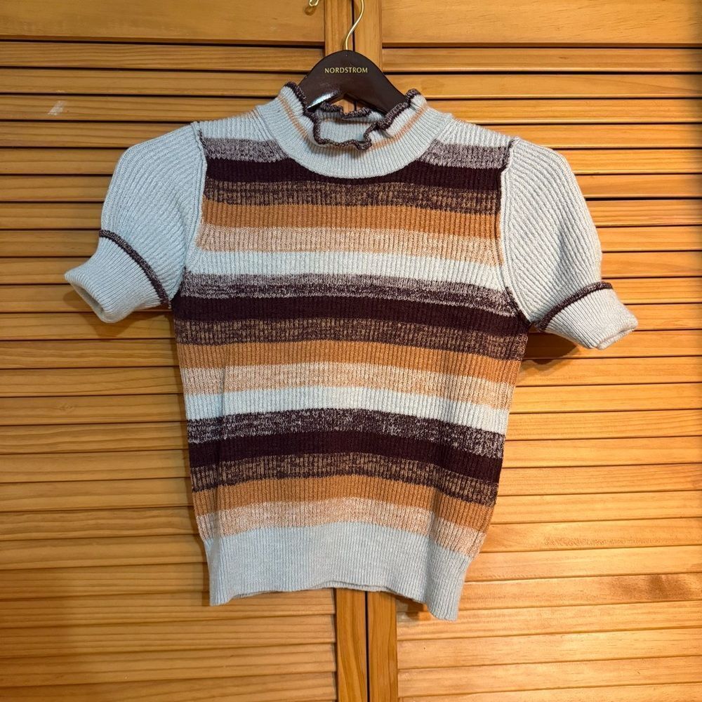 Free People Multicolor KnitβSweater small